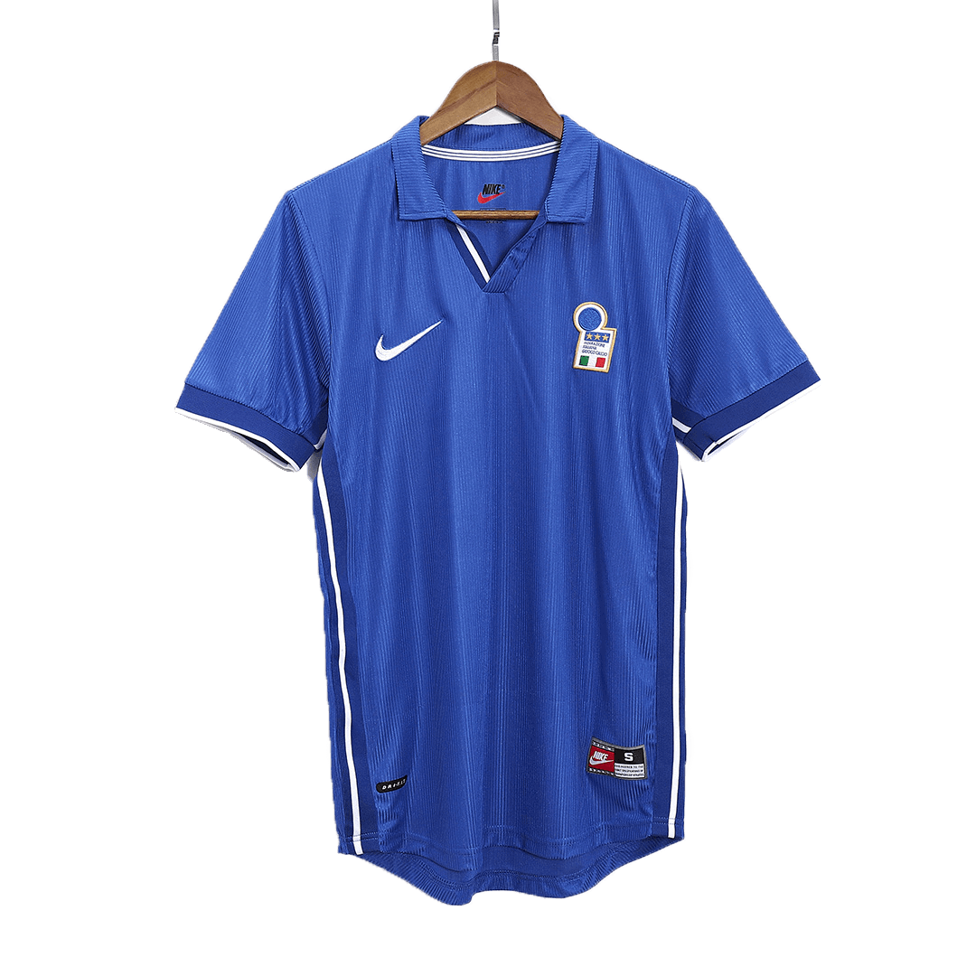 Retro 1998 Italy Home Soccer Jersey footmaillots.fr