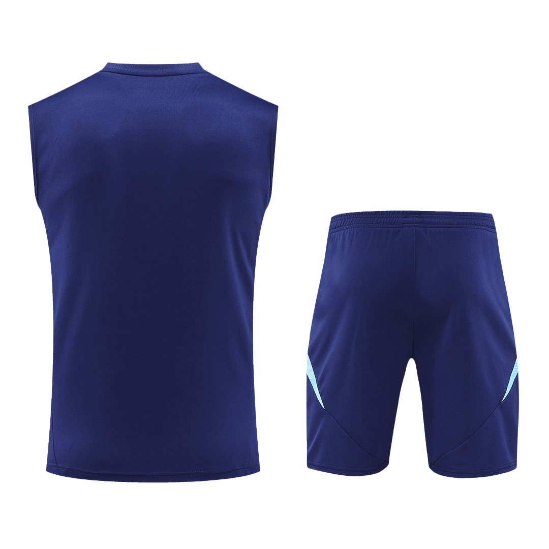 Arsenal Pre-Match Soccer Jersey Vest Kit(Jersey+Shorts) 2024/25 footmaillots.fr