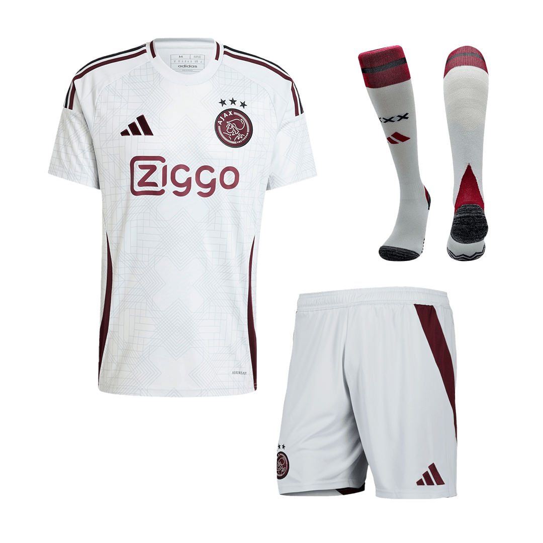 Ajax Third Away Soccer Jersey Kit(Jersey+Shorts+Socks) 2024/25 footmaillots.fr