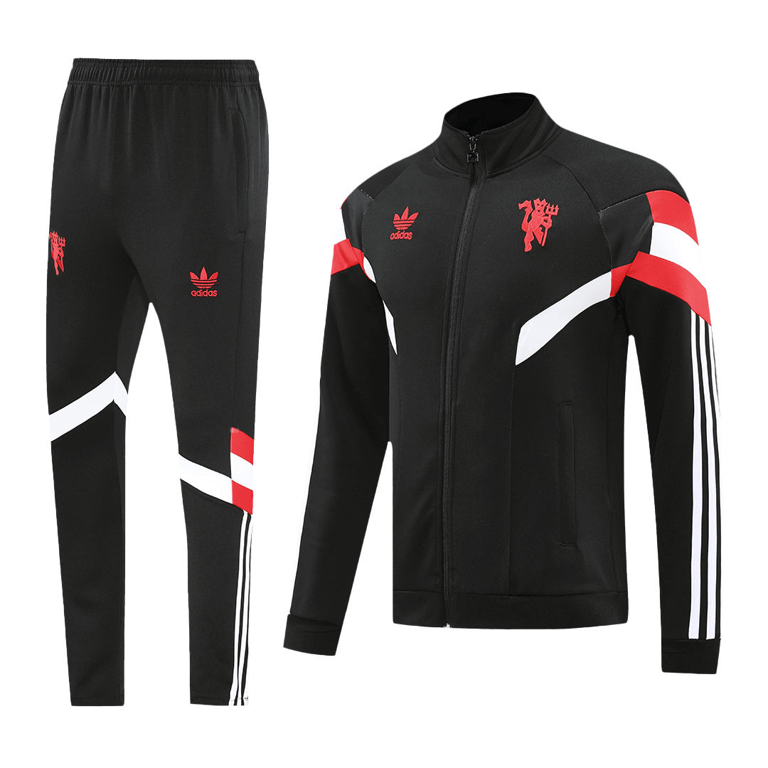 Manchester United Training Jacket Kit (Jacket+Pants) 2024/25 footmaillots.fr
