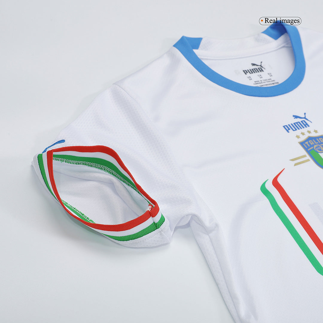 Kid's Italy Away Soccer Jersey Kit(Jersey+Shorts) 2022 footmaillots.fr