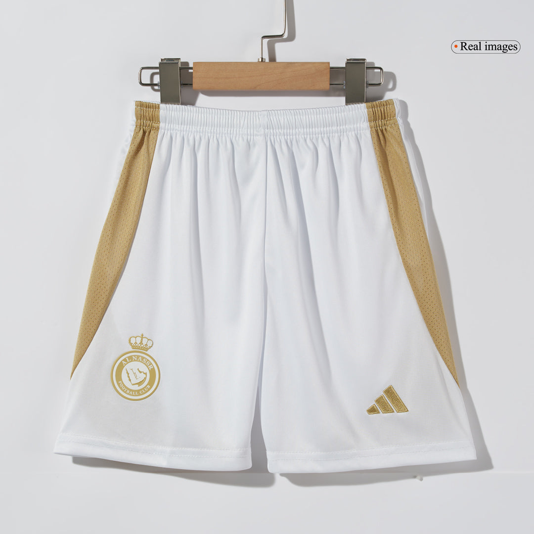 Kid's RONALDO #7 Al Nassr Third Away Soccer Jersey Kit(Jersey+Shorts) 2024/25 - ACL footmaillots.fr