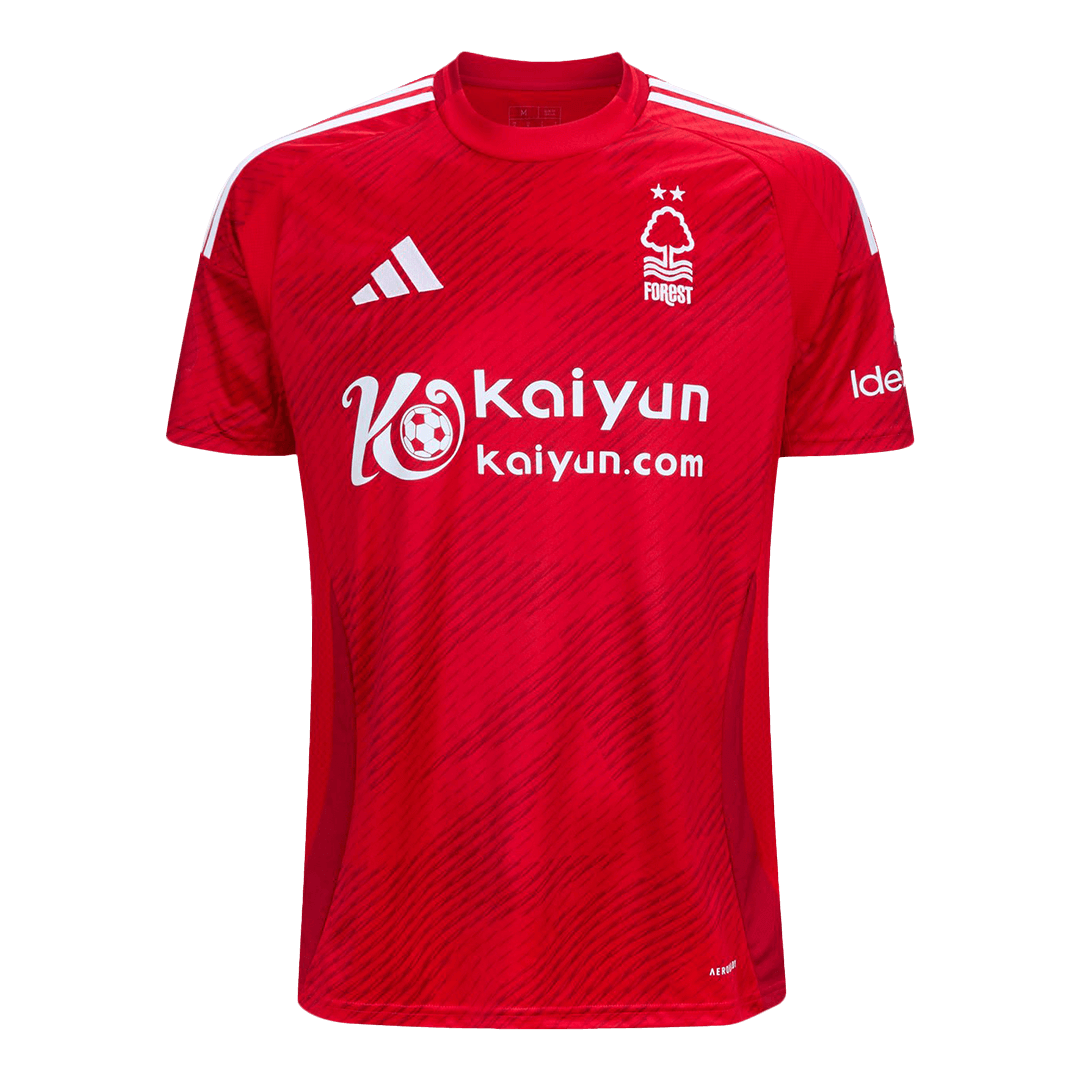Nottingham Forest Home Soccer Jersey 2024/25 footmaillots.fr