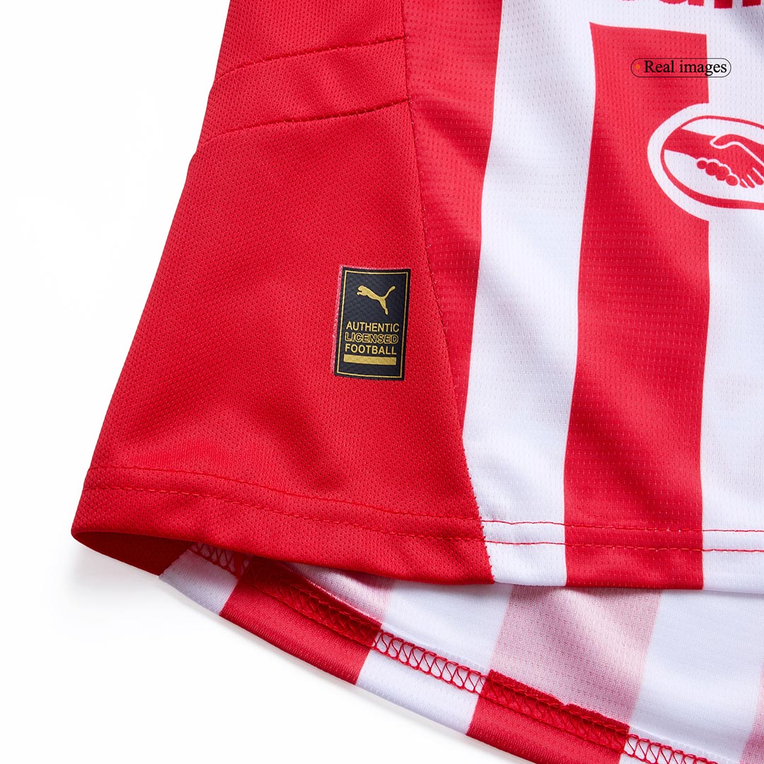Kid's Chivas Home Soccer Jersey Kit(Jersey+Shorts) 2024/25 footmaillots.fr