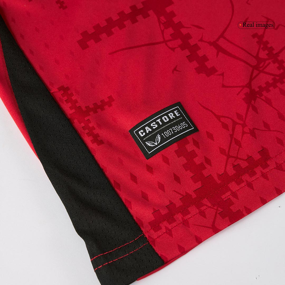 Bayer 04 Leverkusen Home Soccer Jersey 2024/25 footmaillots.fr