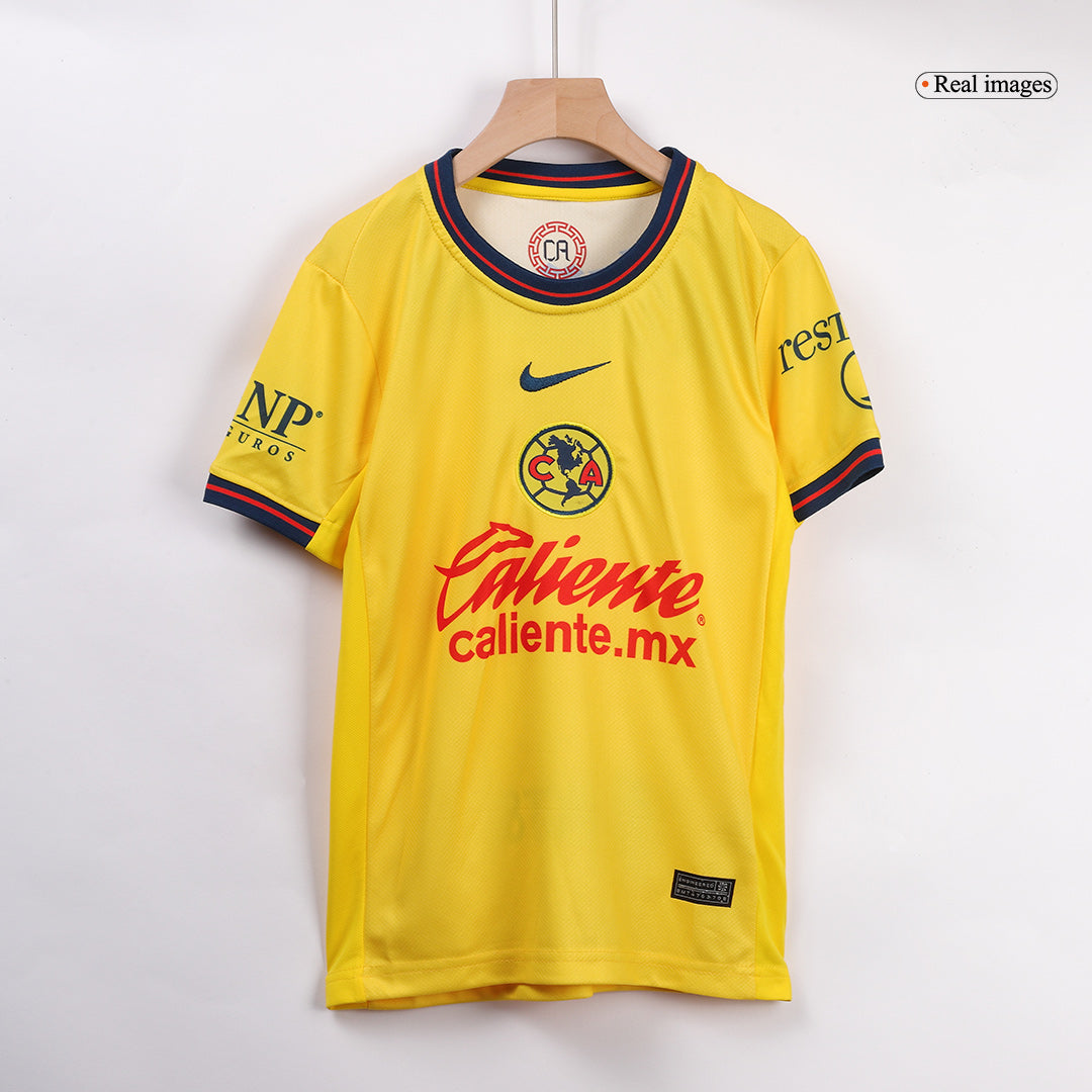 Kid's Club America Home Soccer Jersey Kit(Jersey+Shorts) 2024/25 footmaillots.fr