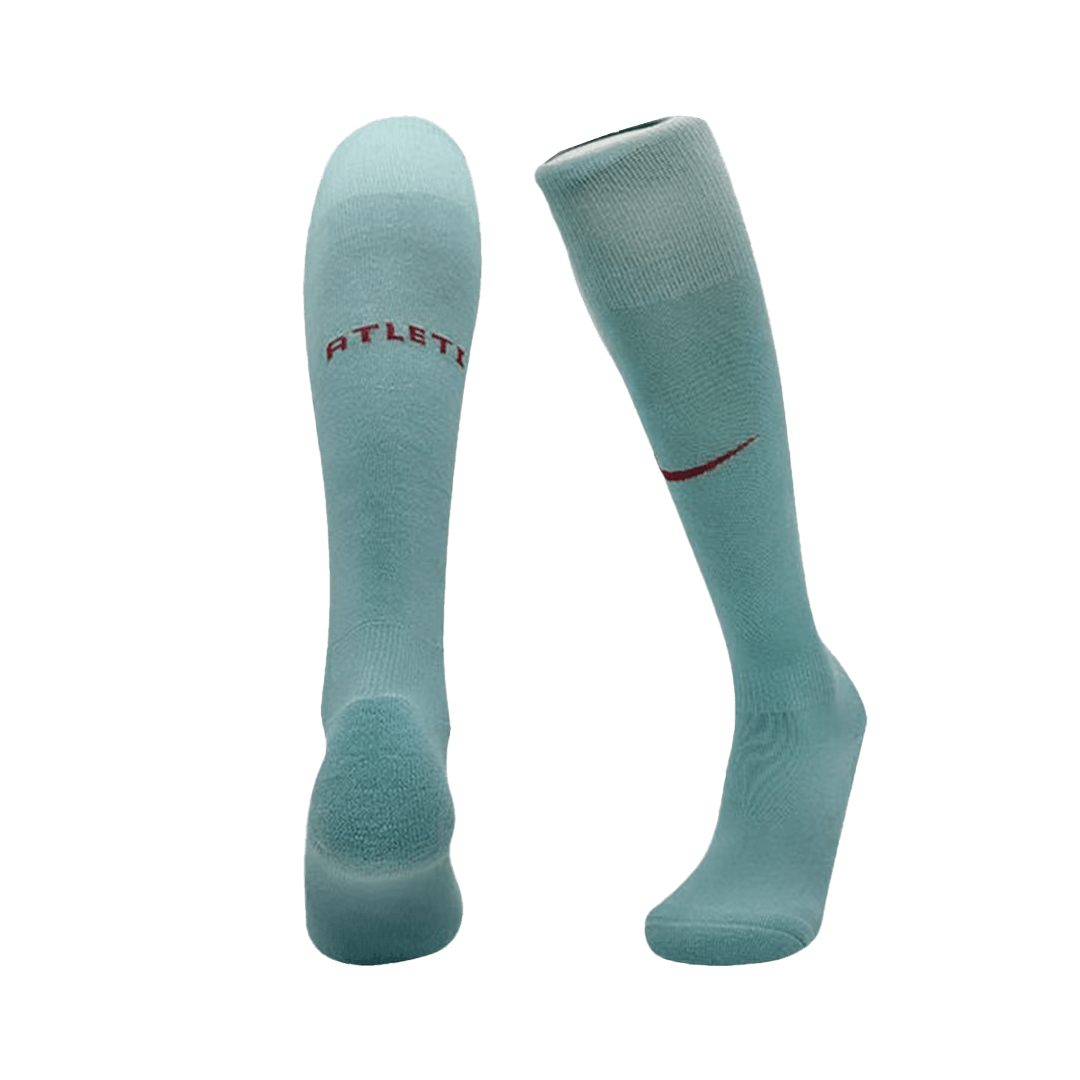 Kid's Atletico Madrid Away Soccer Socks 2024/25 footmaillots.fr