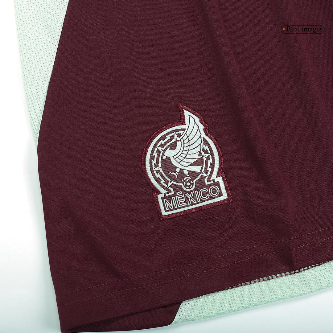 Mexico Home Soccer Shorts Copa América 2024 footmaillots.fr