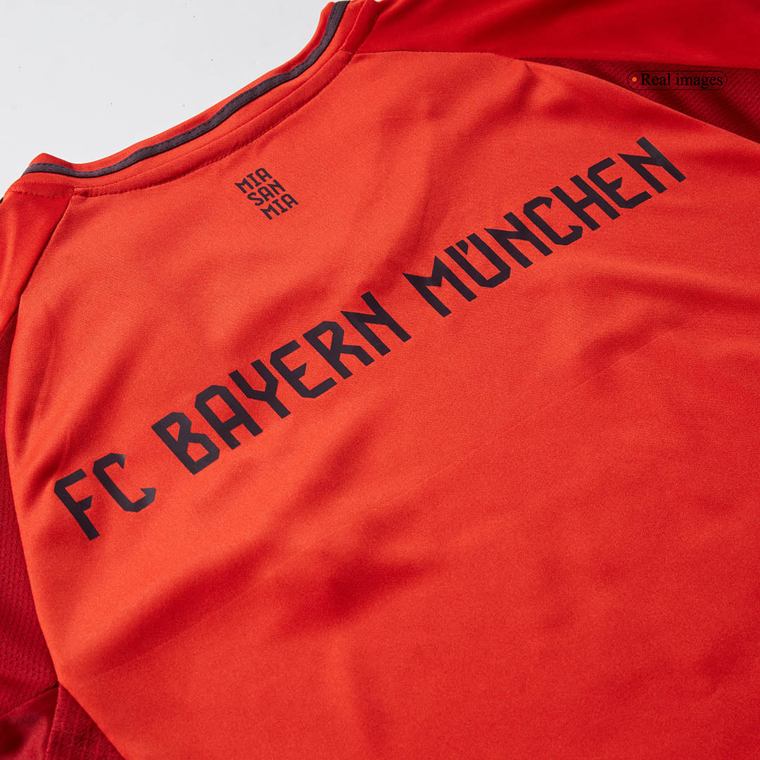 Bayern Munich Home Long Sleeve Soccer Jersey 2024/25 footmaillots.fr
