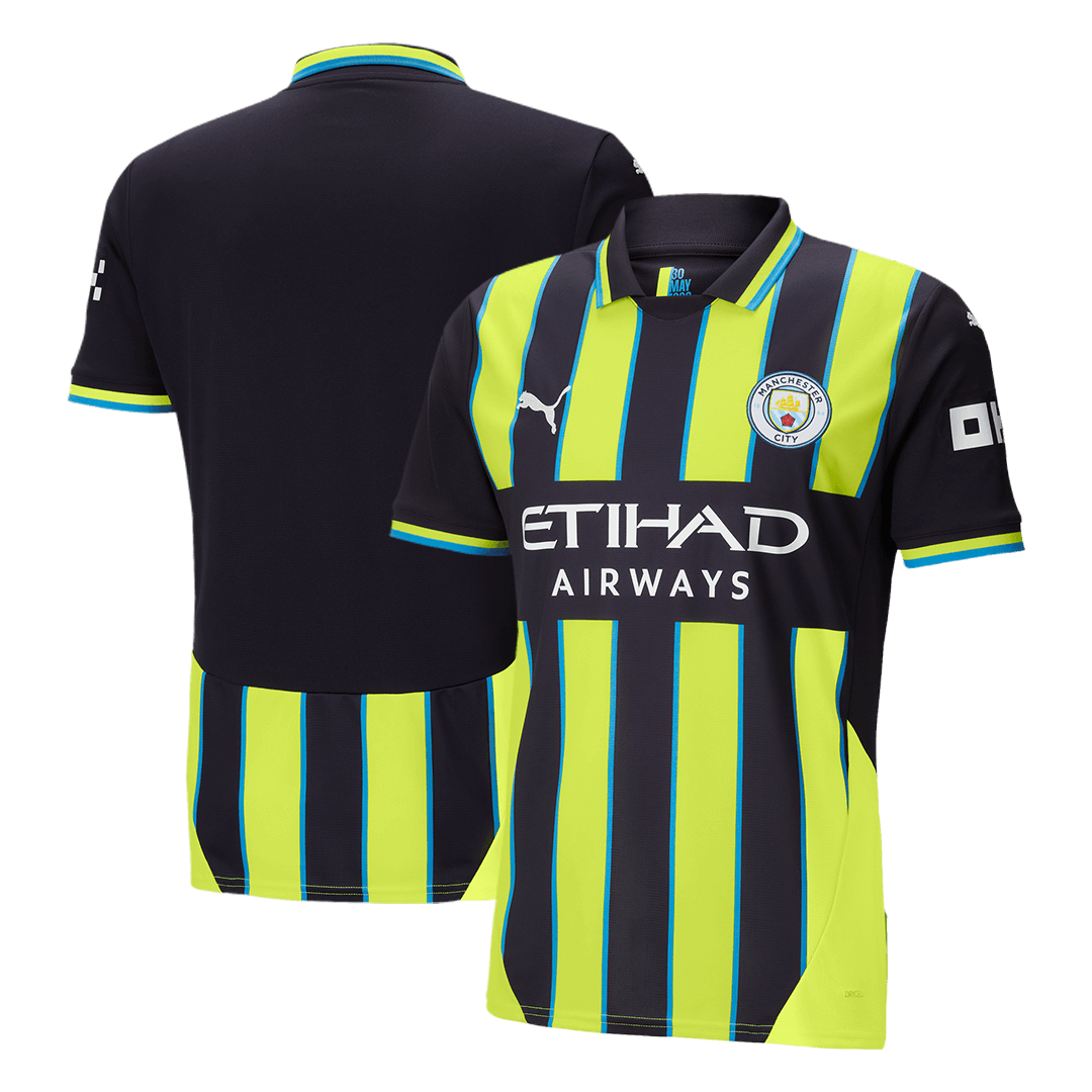 Manchester City Away Soccer Jersey 2024/25 footmaillots.fr