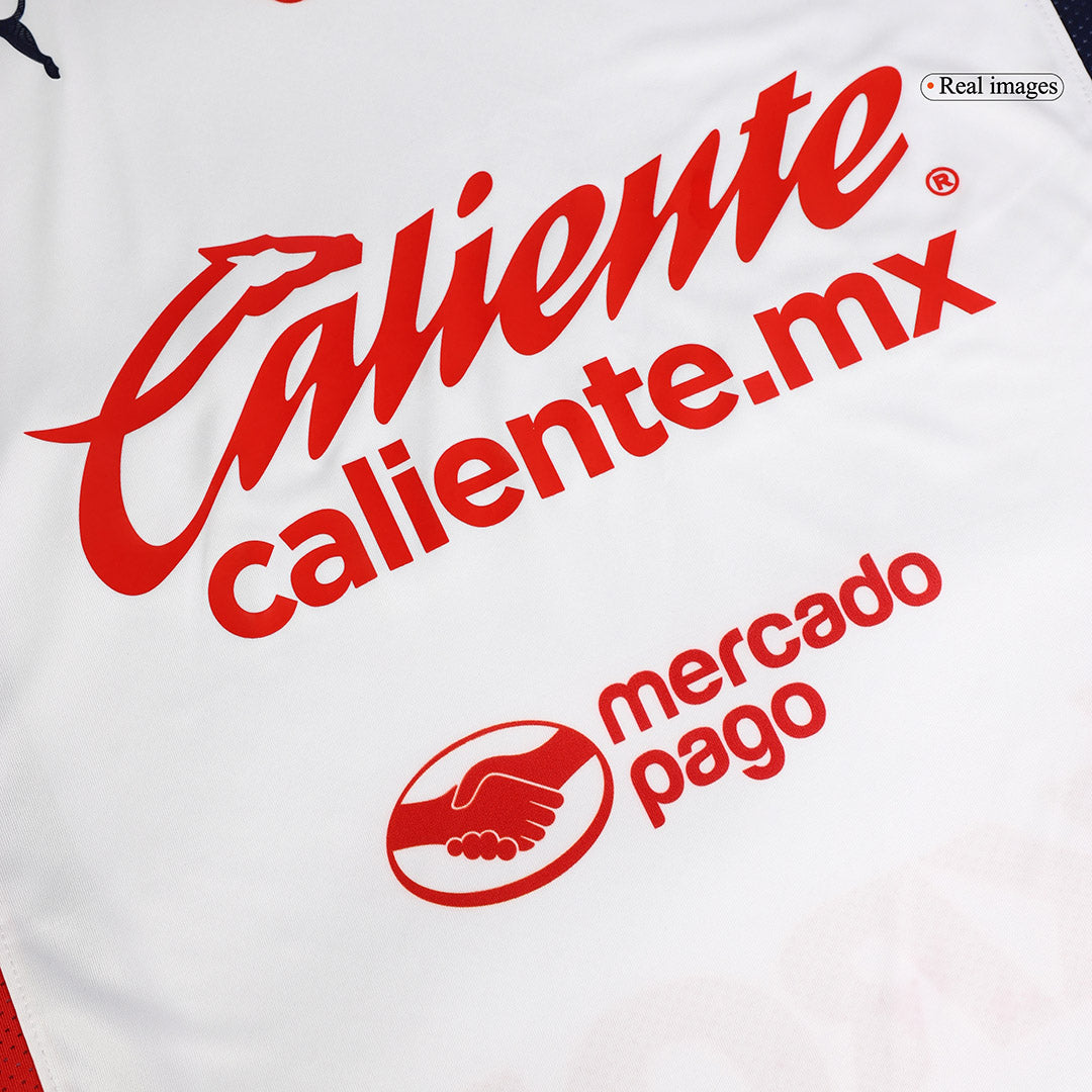 Player Version Chivas Away Soccer Jersey 2024/25 footmaillots.fr