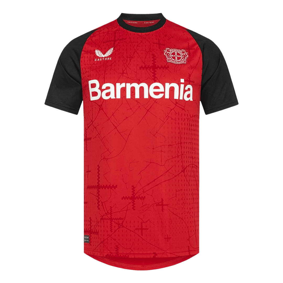 Bayer 04 Leverkusen Home Soccer Jersey 2024/25 footmaillots.fr