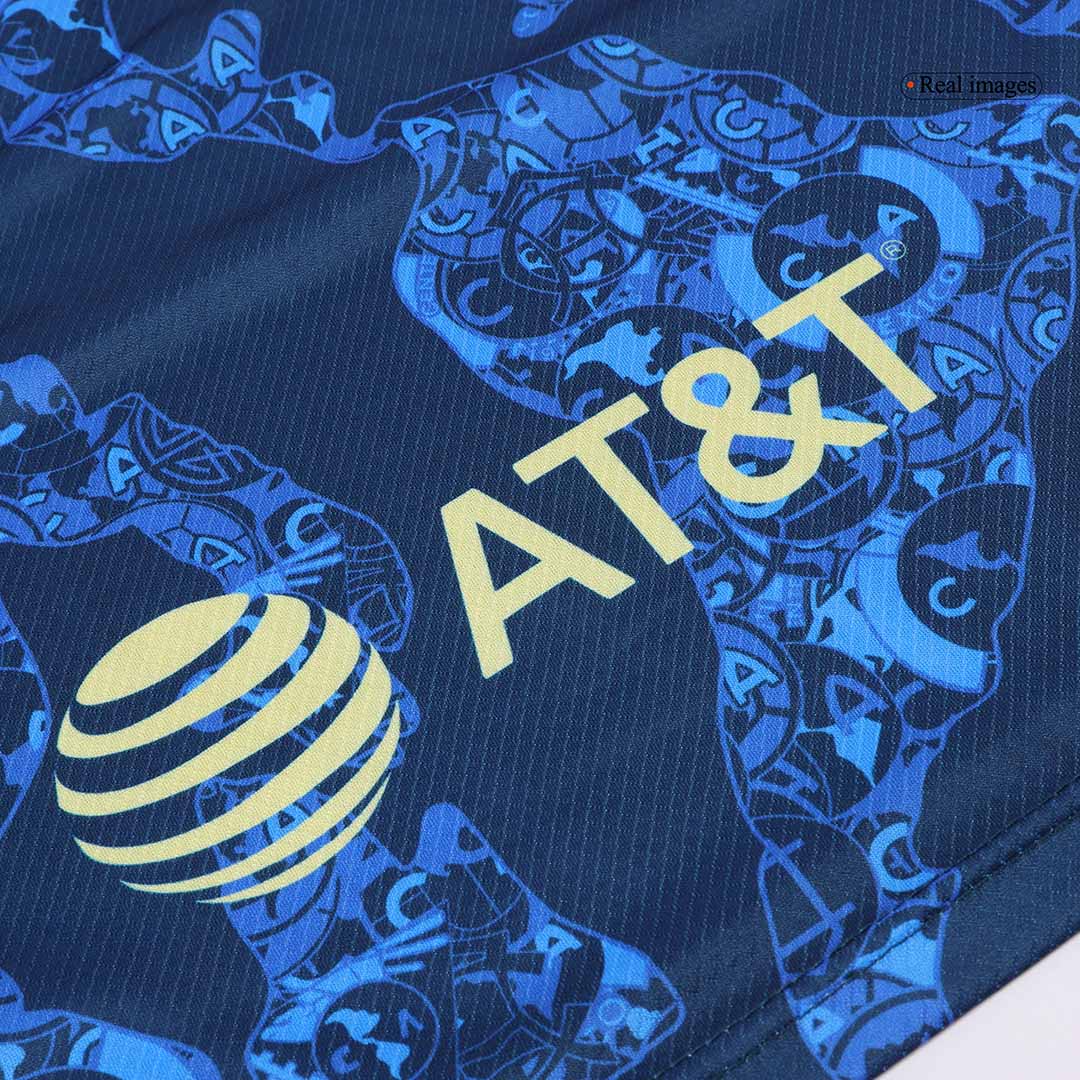 Kid's Club America Away Soccer Jersey Kit(Jersey+Shorts) 2024/25 footmaillots.fr