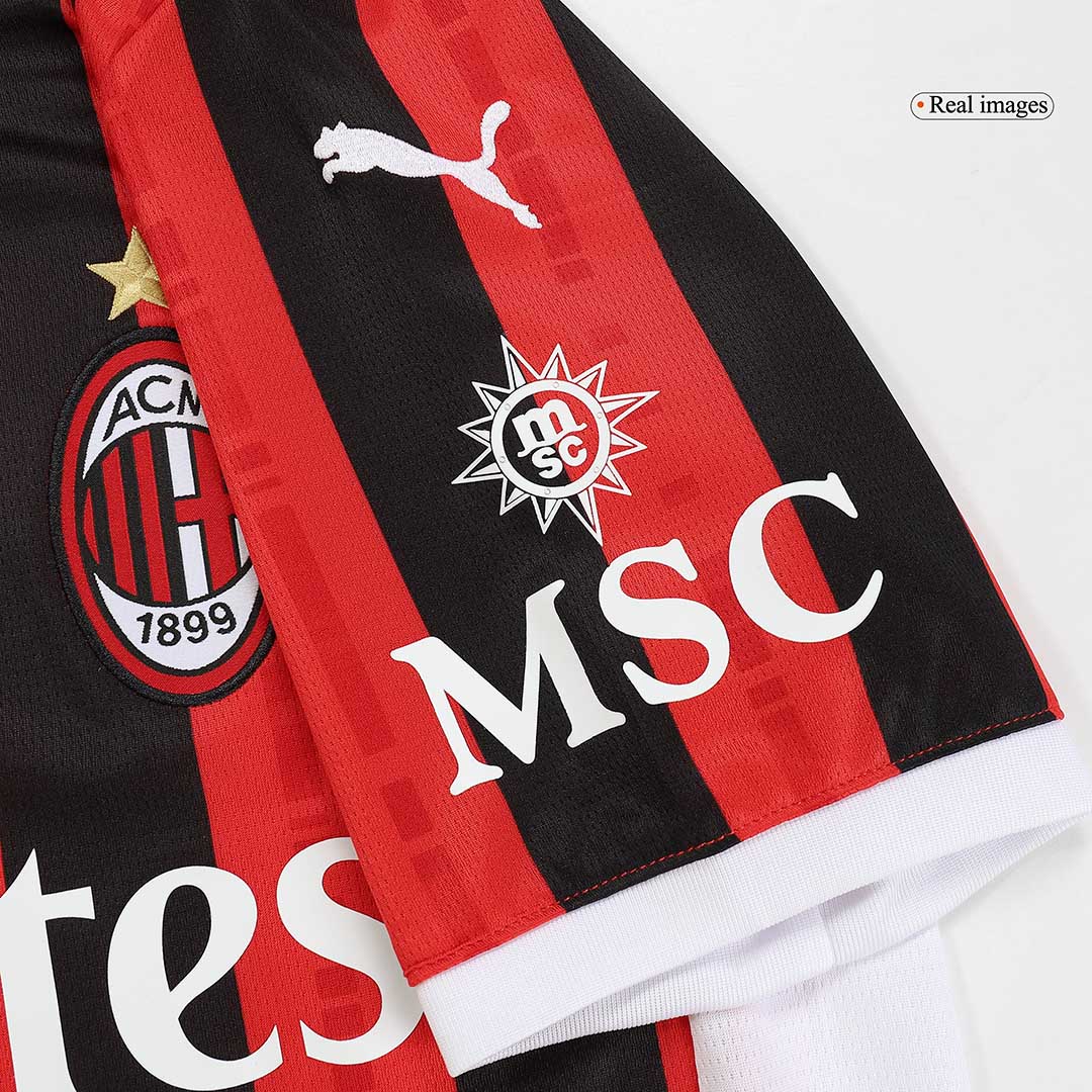 AC Milan Home Soccer Jersey 2024/25 footmaillots.fr