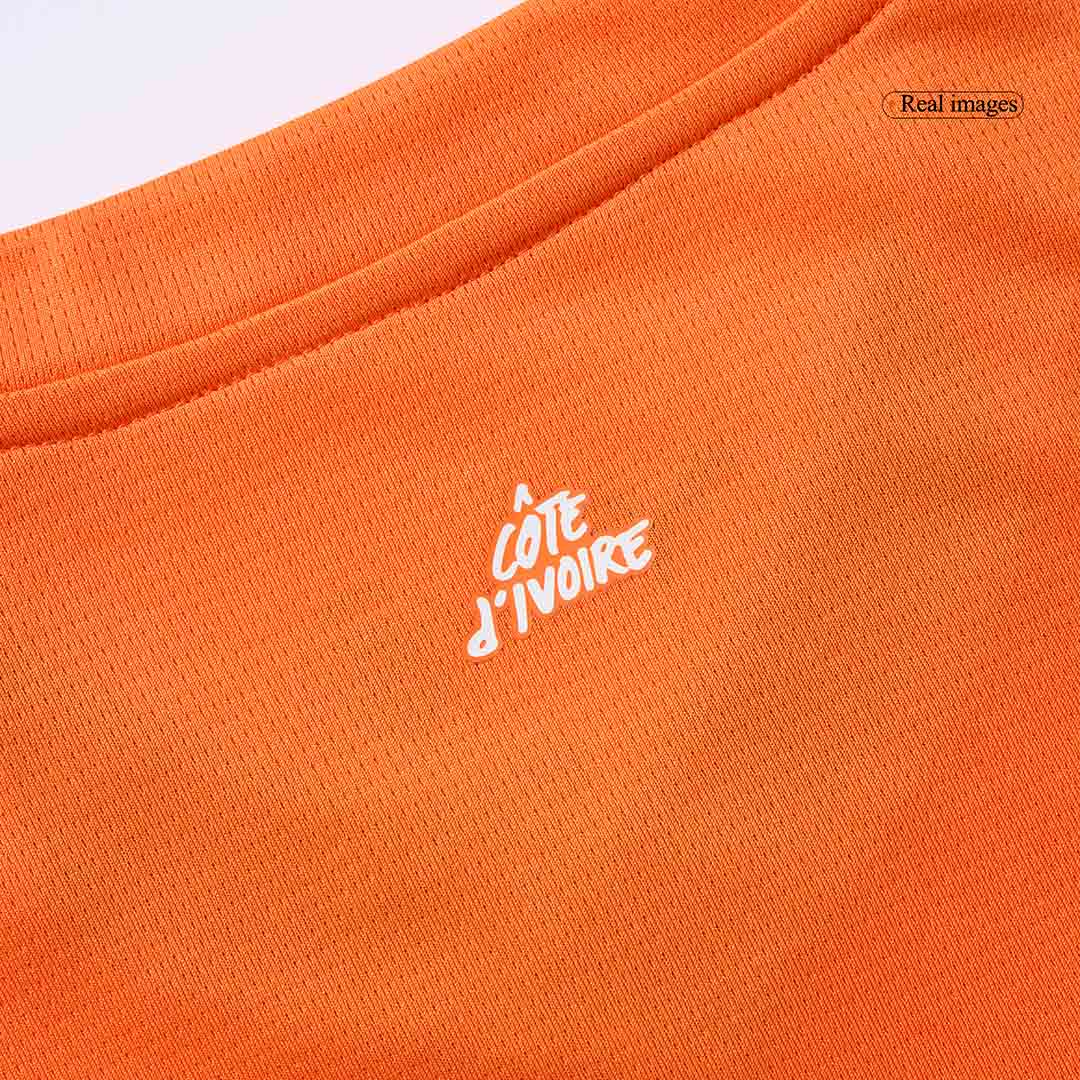 C?te d'Ivoire Home Soccer Jersey 2024/25 footmaillots.fr