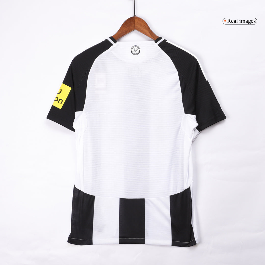 Player Version Newcastle United Home Soccer Jersey 2024/25 footmaillots.fr