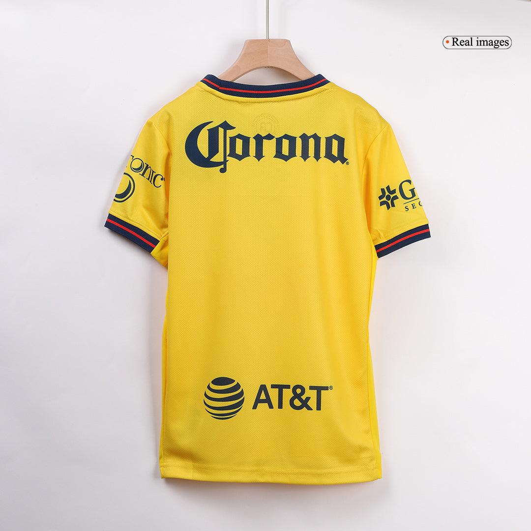 Kid's Club America Home Soccer Jersey Kit(Jersey+Shorts) 2024/25 footmaillots.fr
