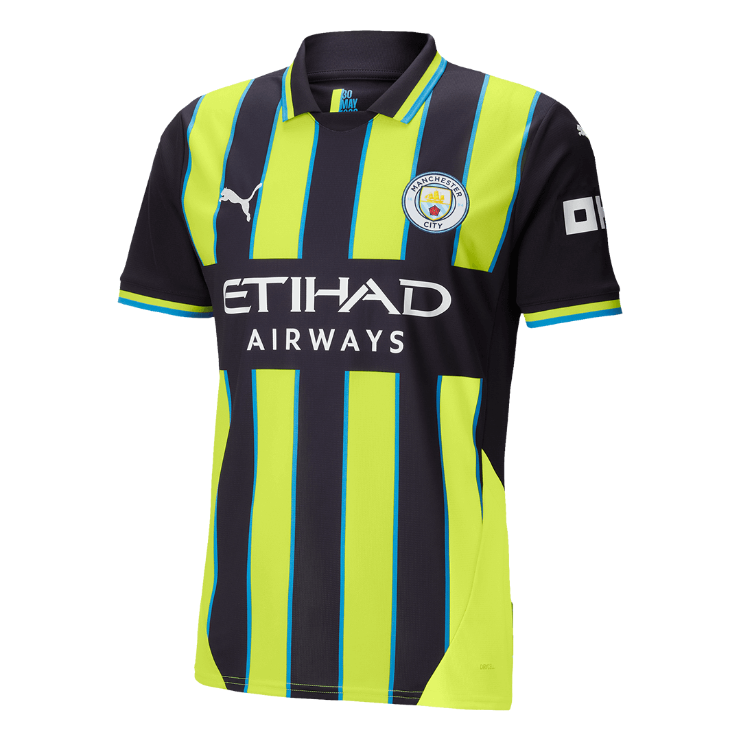 Manchester City Away Soccer Jersey 2024/25 footmaillots.fr