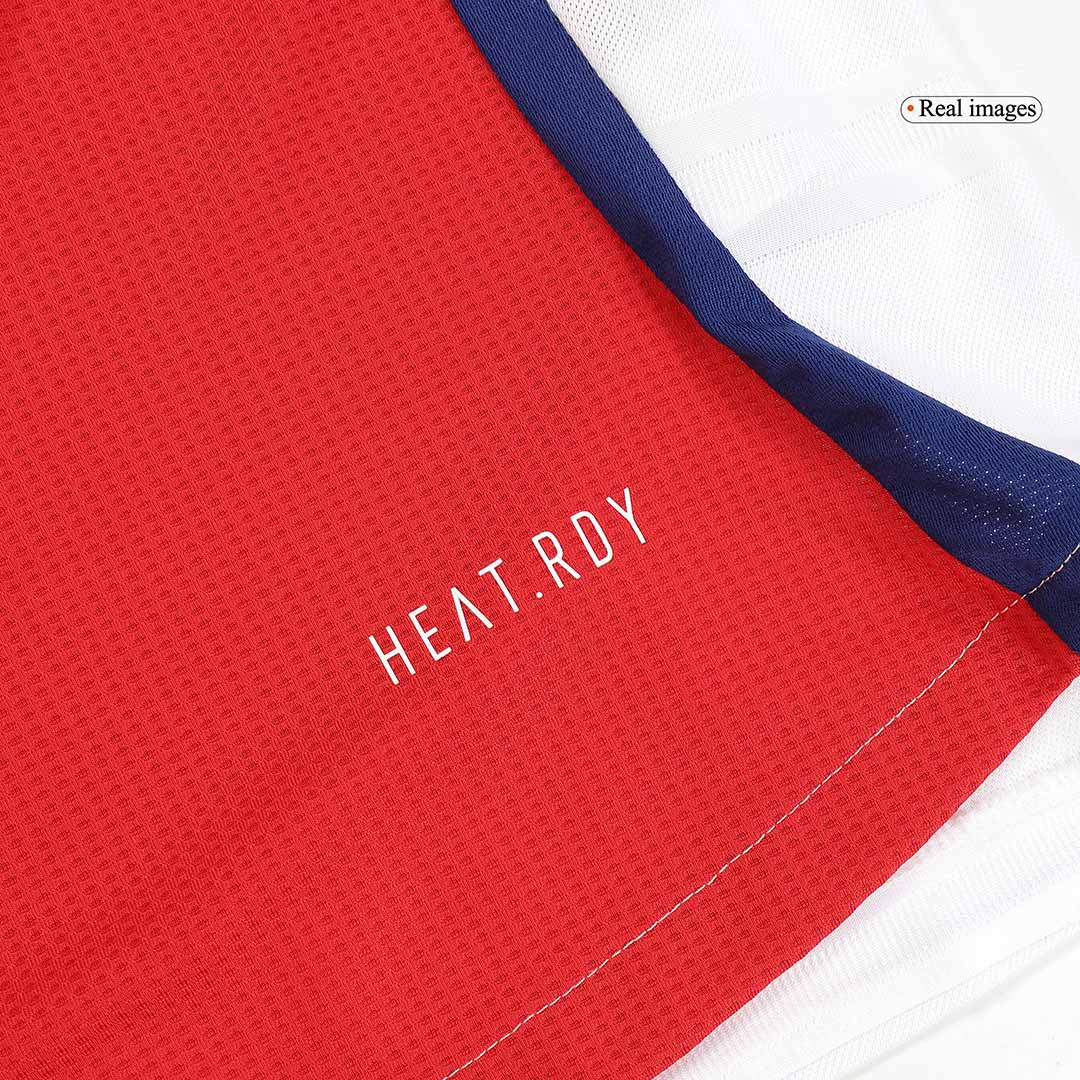 Player Version Arsenal Home Soccer Jersey Kit(Jersey+Shorts) 2024/25 footmaillots.fr