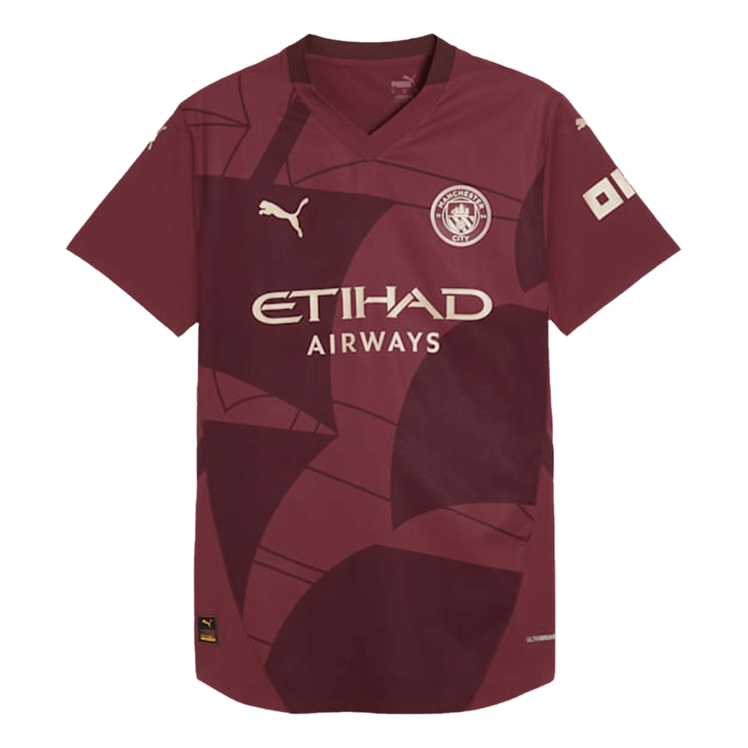 Player Version Manchester City Third Away Soccer Jersey 2024/25 footmaillots.fr