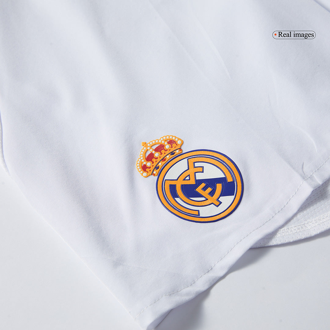 Player Version Real Madrid Home Soccer Shorts 2024/25 footmaillots.fr