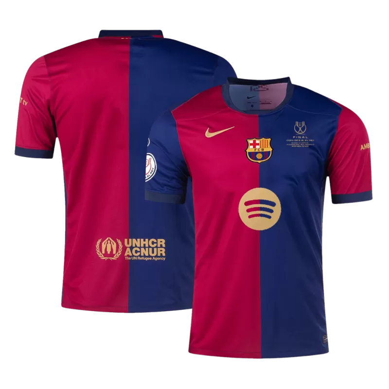 Maillot de football Barcelone domicile 2024/25 - Finale de la Copa del Rey