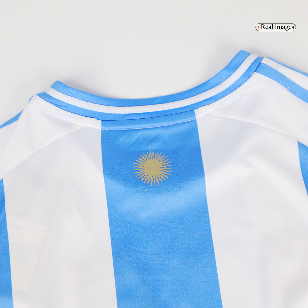 J.ALVAREZ #9 Argentina Home Soccer Jersey 2024 footmaillots.fr
