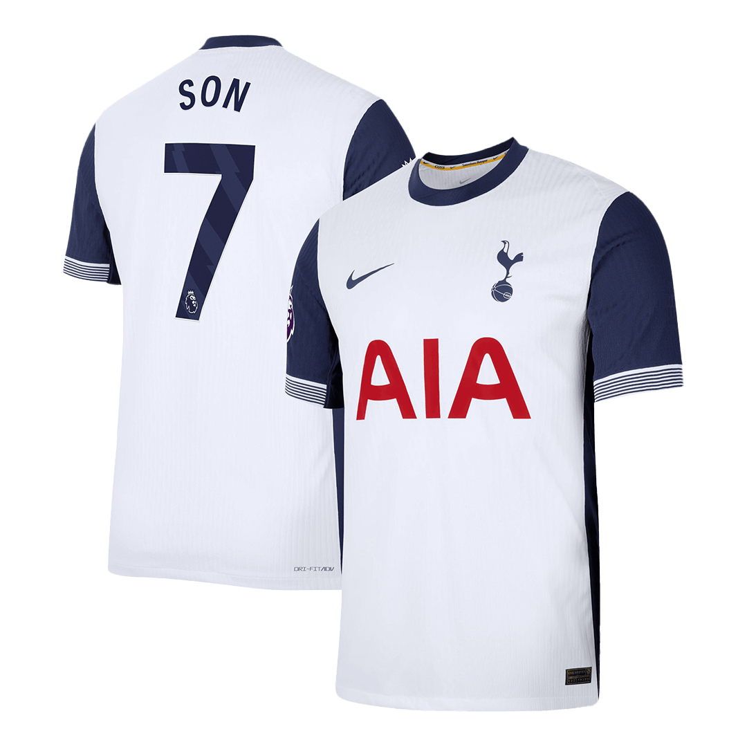 Player Version SON #7 Tottenham Hotspur Home Soccer Jersey 2024/25 footmaillots.fr