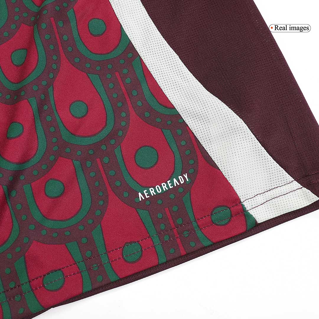 Men's Mexico Home Long Sleeve Soccer Jersey Copa América 2024 footmaillots.fr