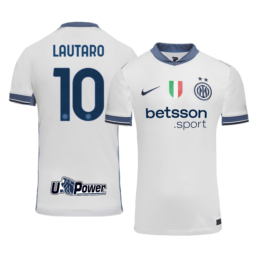 LAUTARO #10 Inter Milan Away Soccer Jersey 2024/25 footmaillots.fr