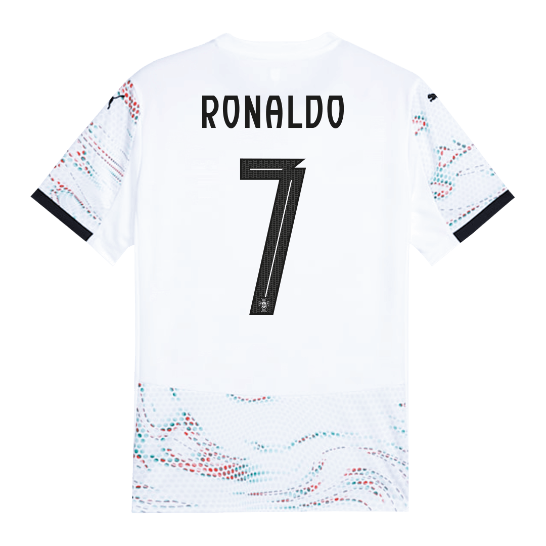 RONALDO #7 Portugal Away Soccer Jersey 2025 footmaillots.fr