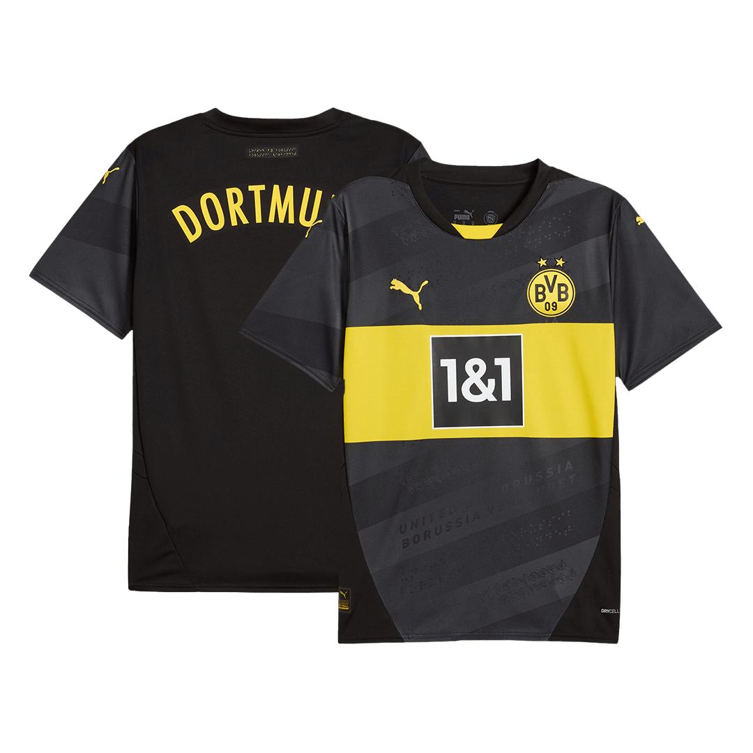 Borussia Dortmund Away Soccer Jersey 2024/25 footmaillots.fr