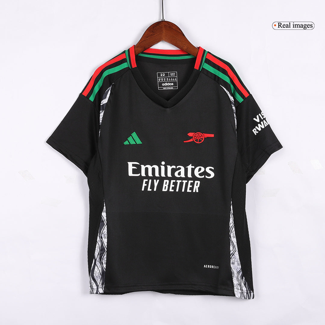 Kid's Arsenal Away Soccer Jersey Kit(Jersey+Shorts) 2024/25 footmaillots.fr