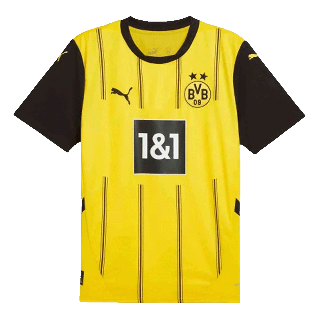 Player Version Borussia Dortmund Home Soccer Jersey 2024/25 footmaillots.fr