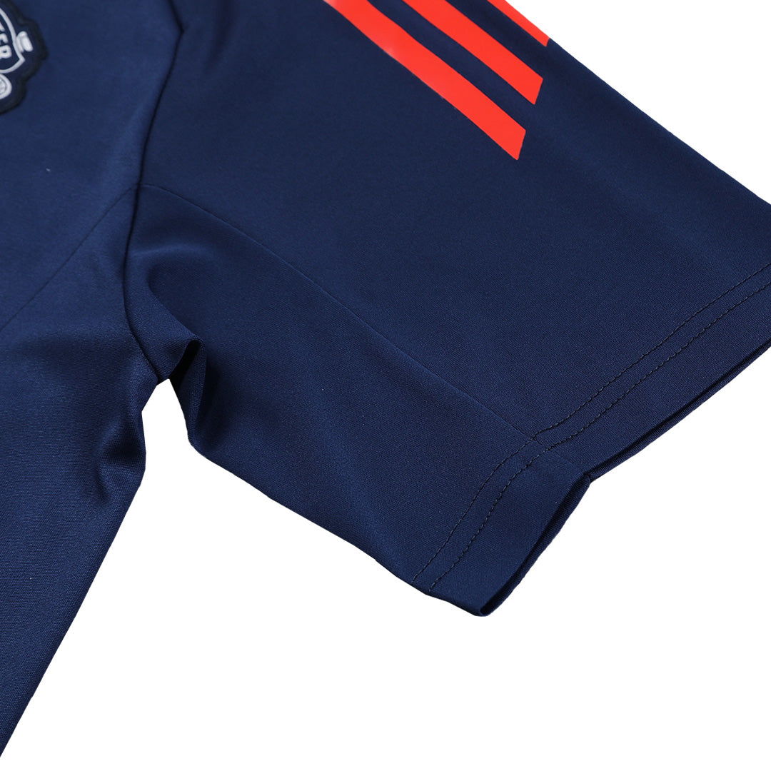 Manchester United Pre-Match Soccer Jersey Kit(Jersey+Shorts) 2024/25 footmaillots.fr