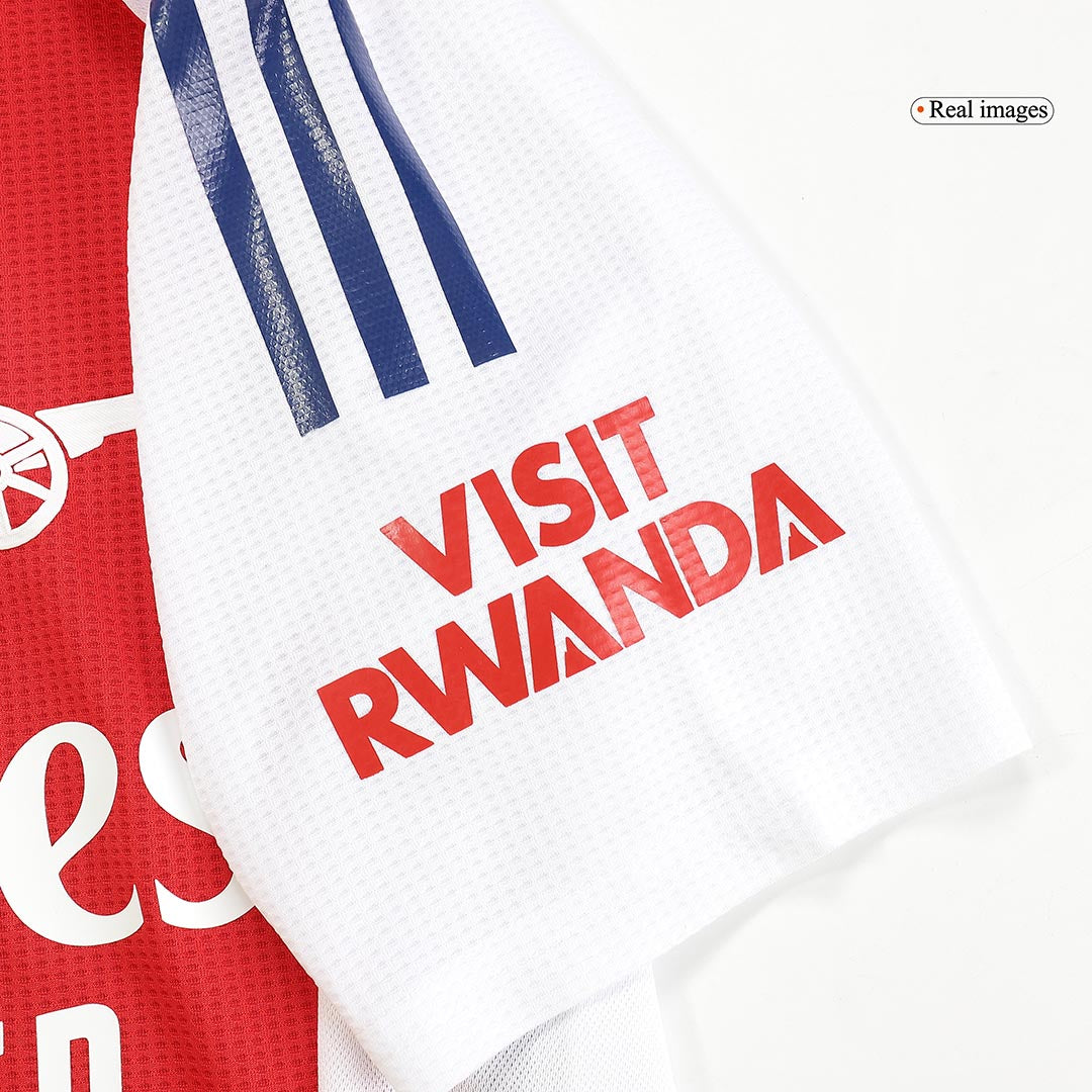 Player Version Arsenal Home Soccer Jersey Kit(Jersey+Shorts) 2024/25 footmaillots.fr