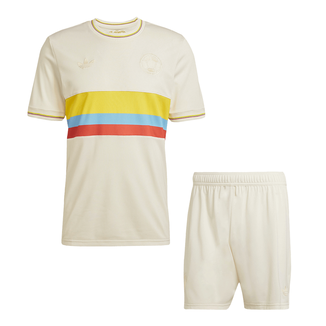 Colombia Soccer Jersey Kit(Jersey+Shorts) 2024 - 100th Anniversary footmaillots.fr