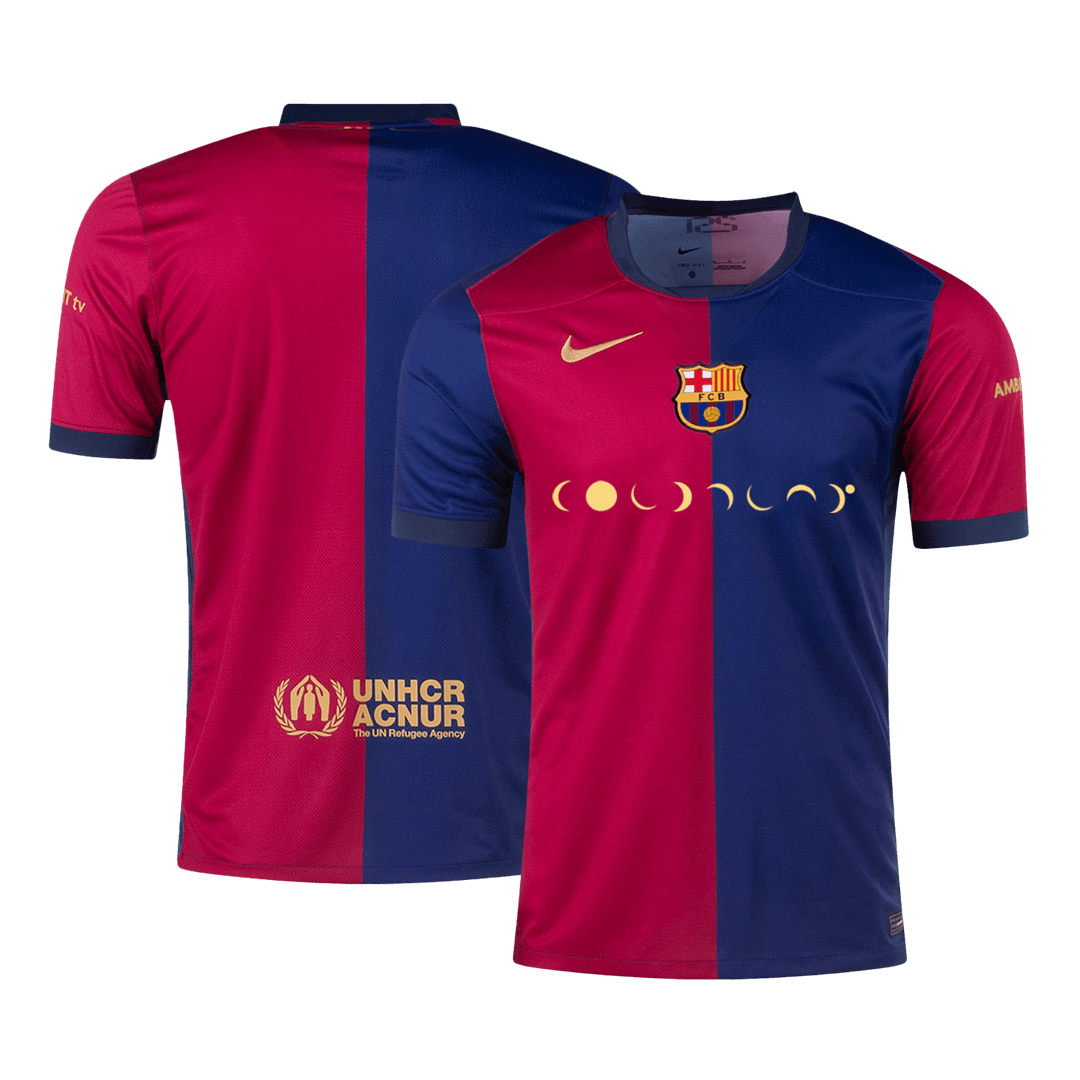 Barcelona Home Soccer Jersey 2024/25 - COLDPLAY footmaillots.fr