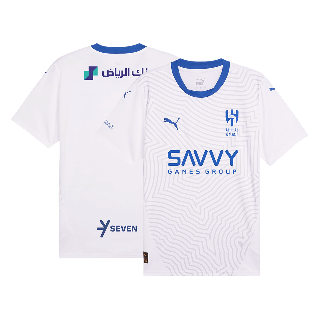 Al Hilal SFC Away Soccer Jersey 2024/25 footmaillots.fr
