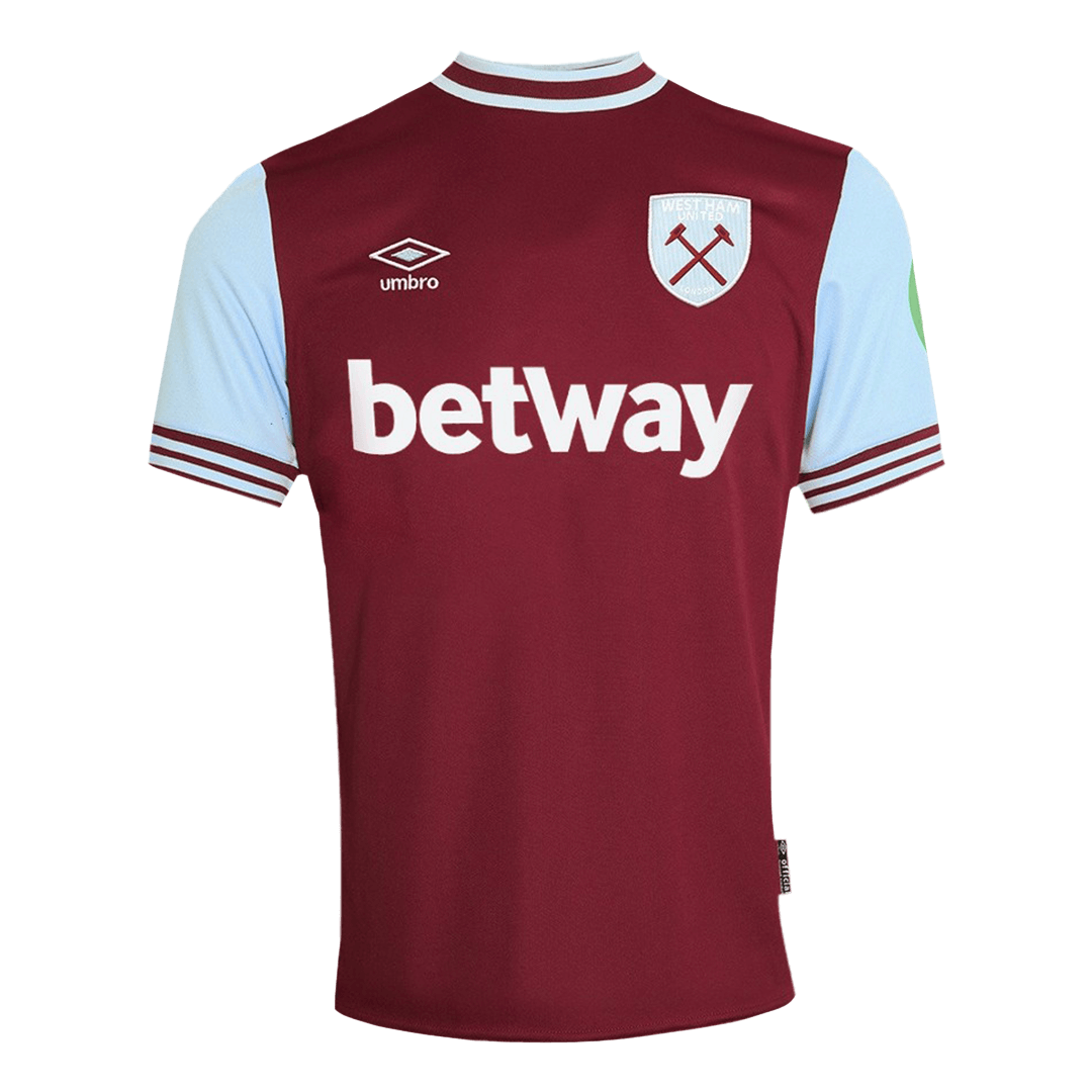 West Ham United Home Soccer Jersey 2024/25 footmaillots.fr
