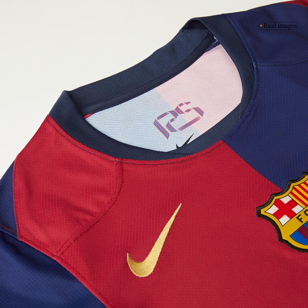 Barcelona Home Soccer Jersey 2024/25 - COLDPLAY footmaillots.fr