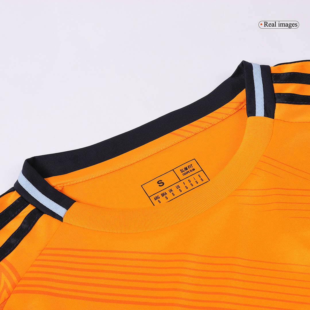 Real Madrid Away Long Sleeve Soccer Jersey 2024/25 footmaillots.fr
