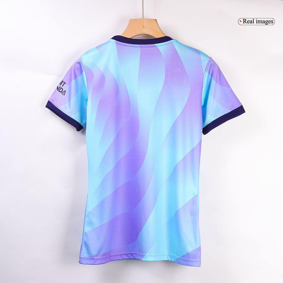 Women's Arsenal Third Away Soccer Jersey 2024/25 footmaillots.fr