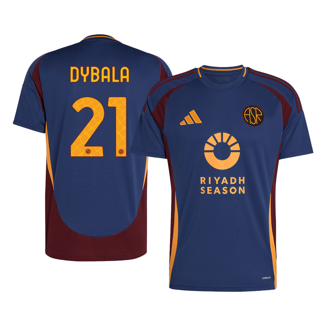 DYBALA #21 Roma Third Away Soccer Jersey 2024/25 footmaillots.fr
