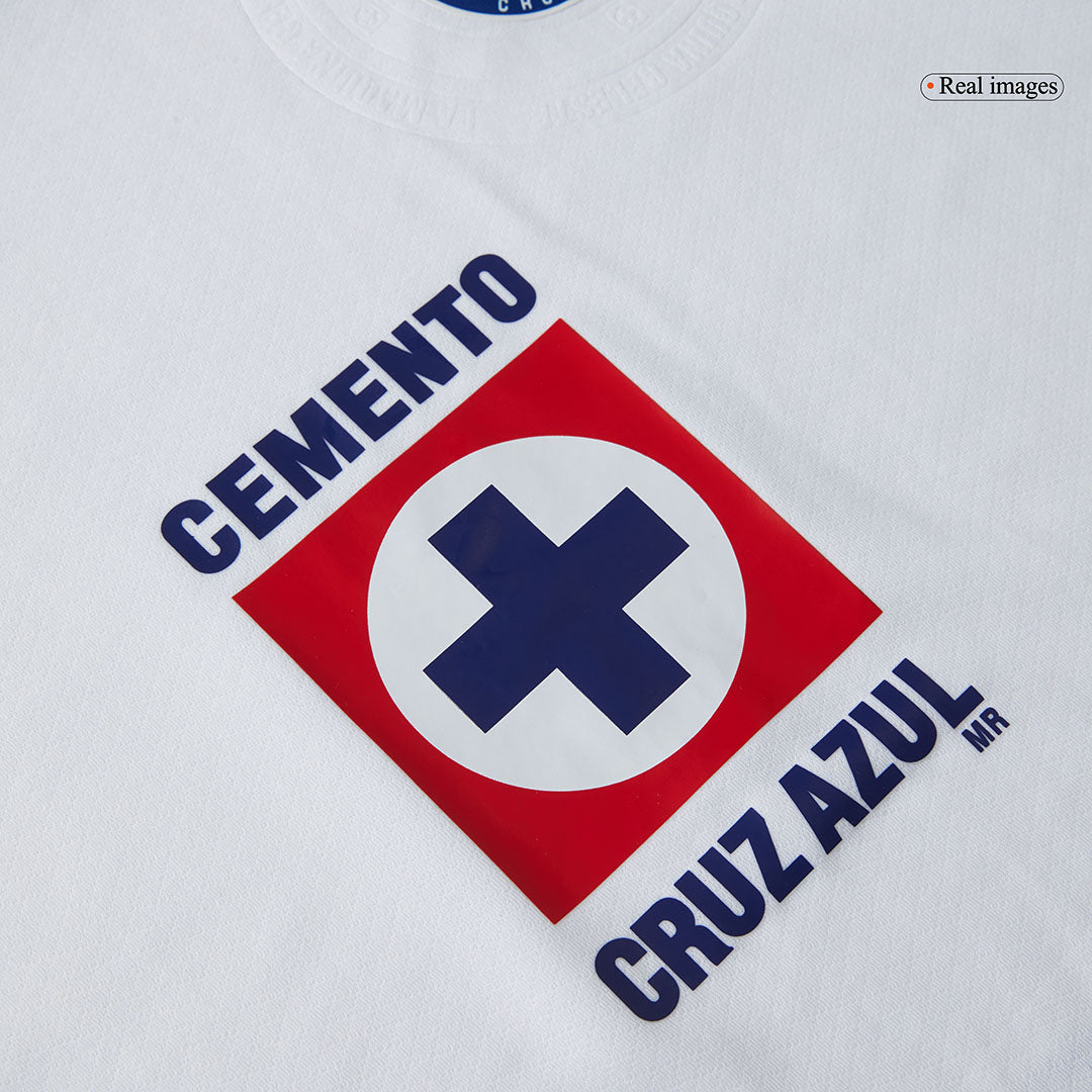 Kid's Cruz Azul Away Soccer Jersey Kit(Jersey+Shorts) 2024/25 footmaillots.fr