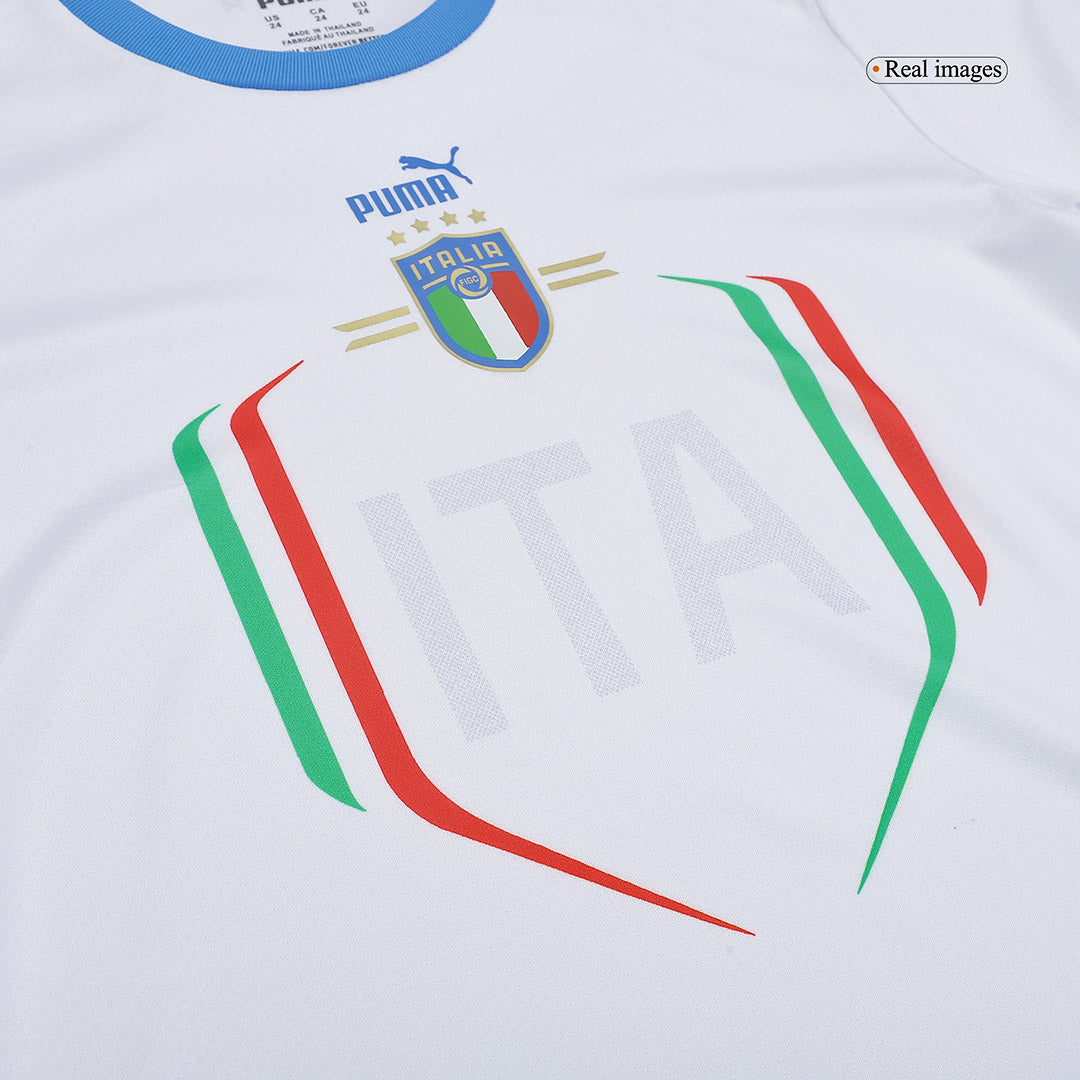 Kid's Italy Away Soccer Jersey Kit(Jersey+Shorts) 2022 footmaillots.fr