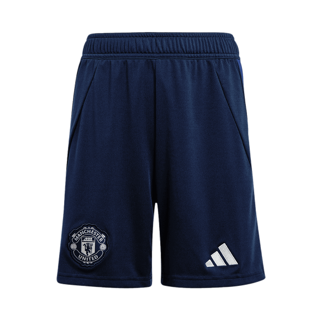 Manchester United Away Soccer Shorts 2024/25 footmaillots.fr