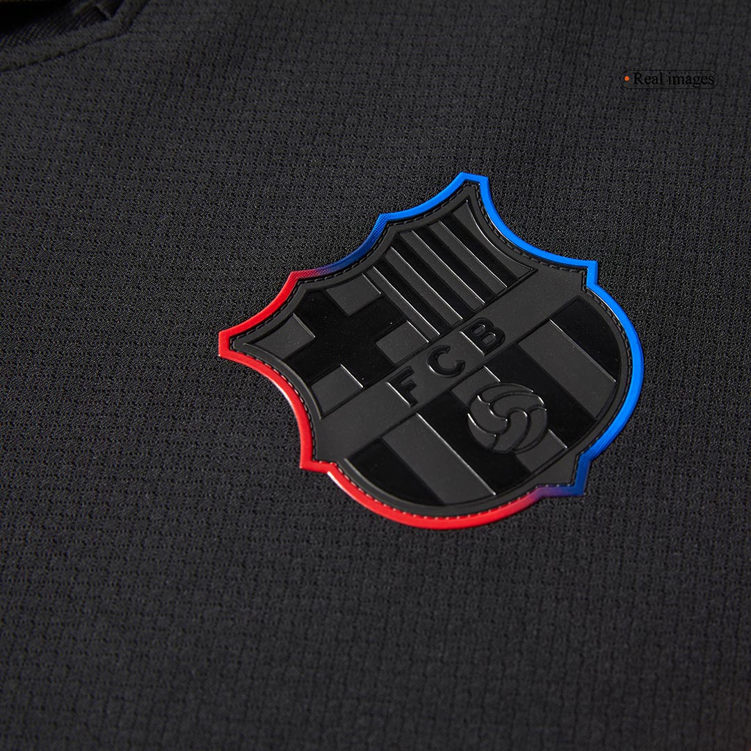 Barcelona Away Soccer Jersey 2024/25 - Spotify Logo Without Text footmaillots.fr