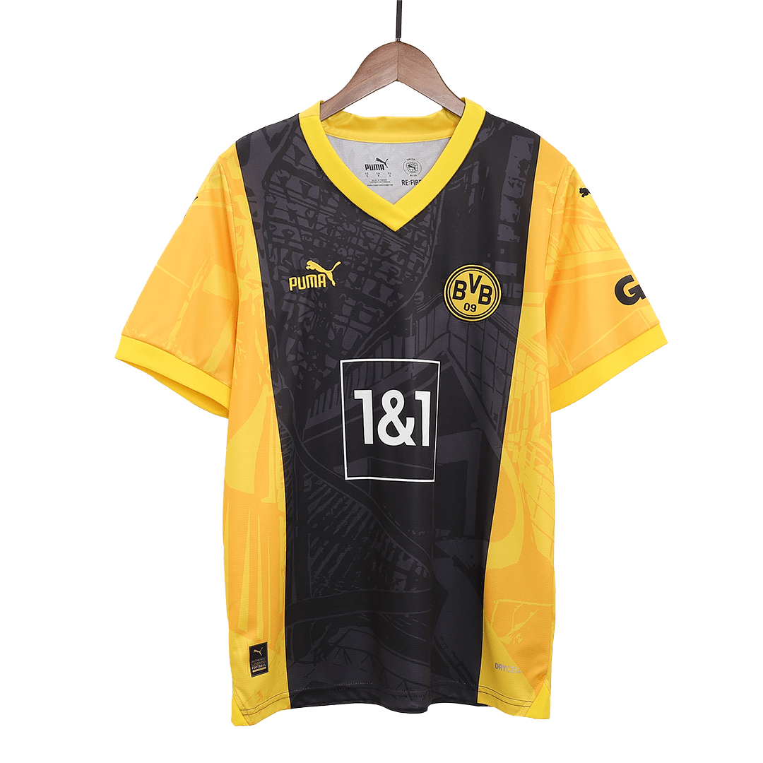Borussia Dortmund 50th Anniversary Soccer Jersey 2023/24 footmaillots.fr