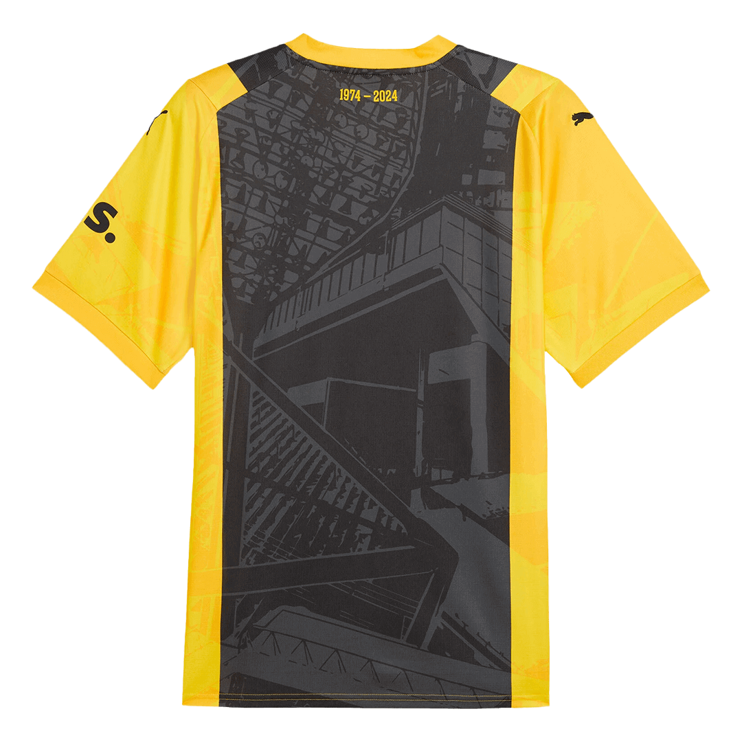 Borussia Dortmund 50th Anniversary Soccer Jersey 2023/24 footmaillots.fr